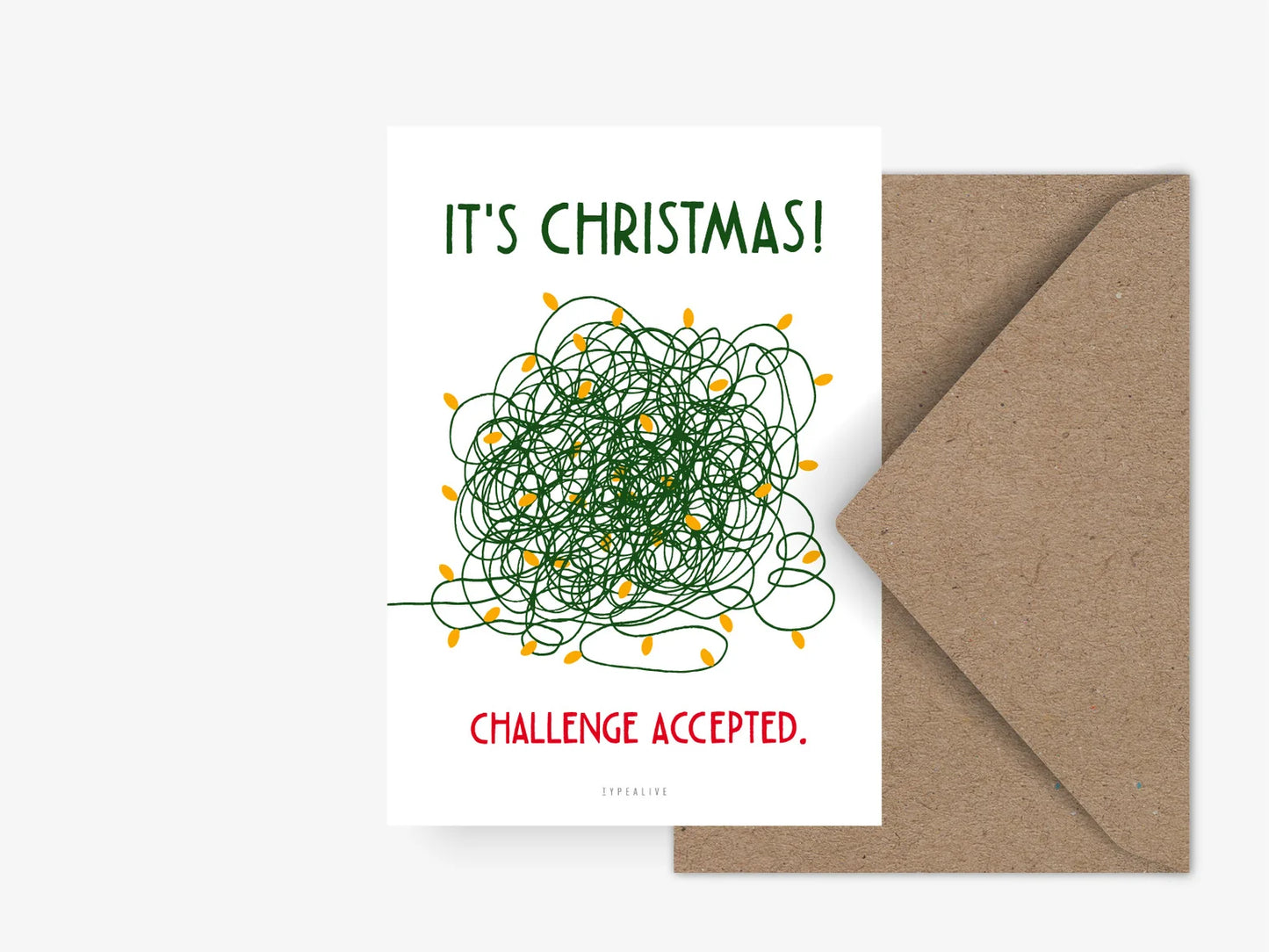 Joulukortti Christmas Challenge