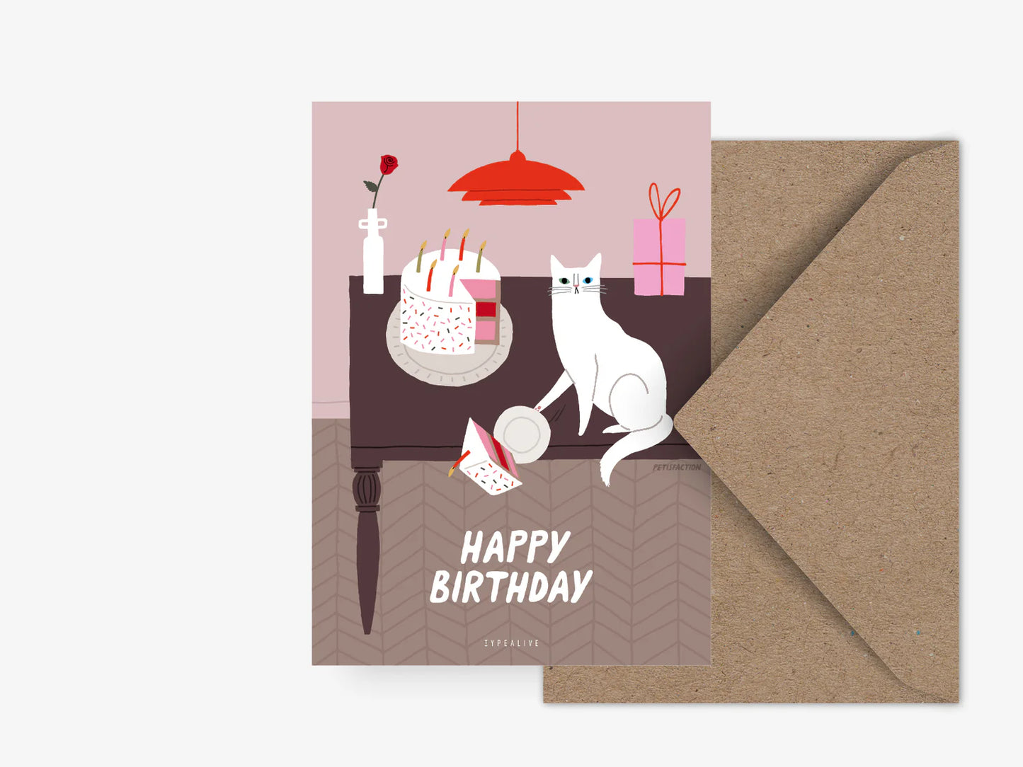 Postikortti, "Cats" Happy Birthday
