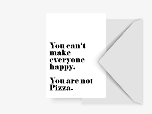 Postikortti, Pizza