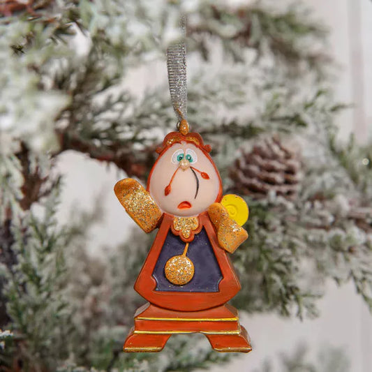 Disney Kaunotat ja Hirviö hahmo, joulukuusenkoriste